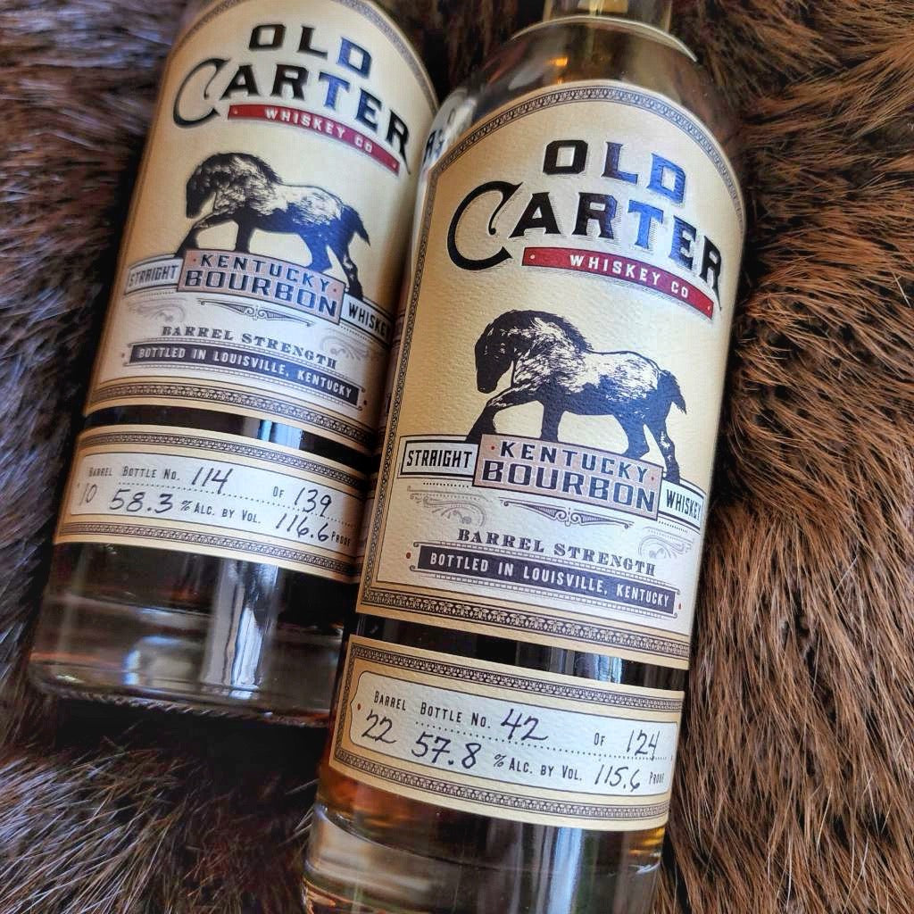 Old Carter 15 year Kentucky Straight Bourbon Whiskey: Single Barrels ...